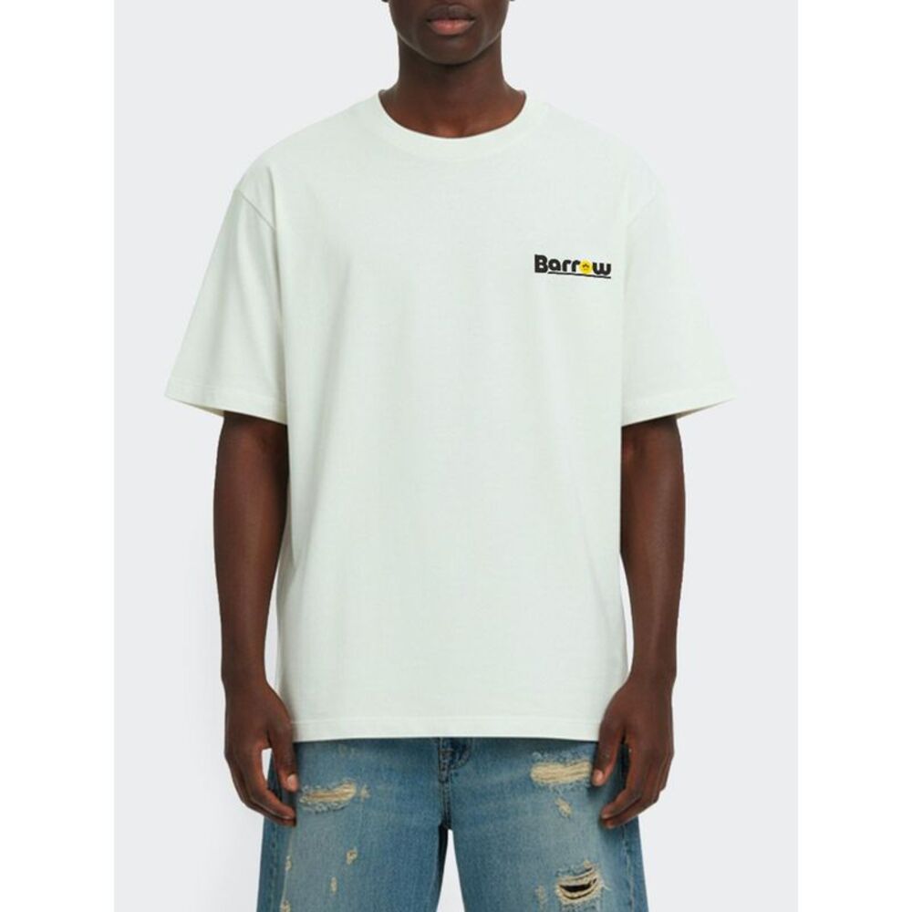 Barrow Men Cotton T-Shirt With Barrow Logo